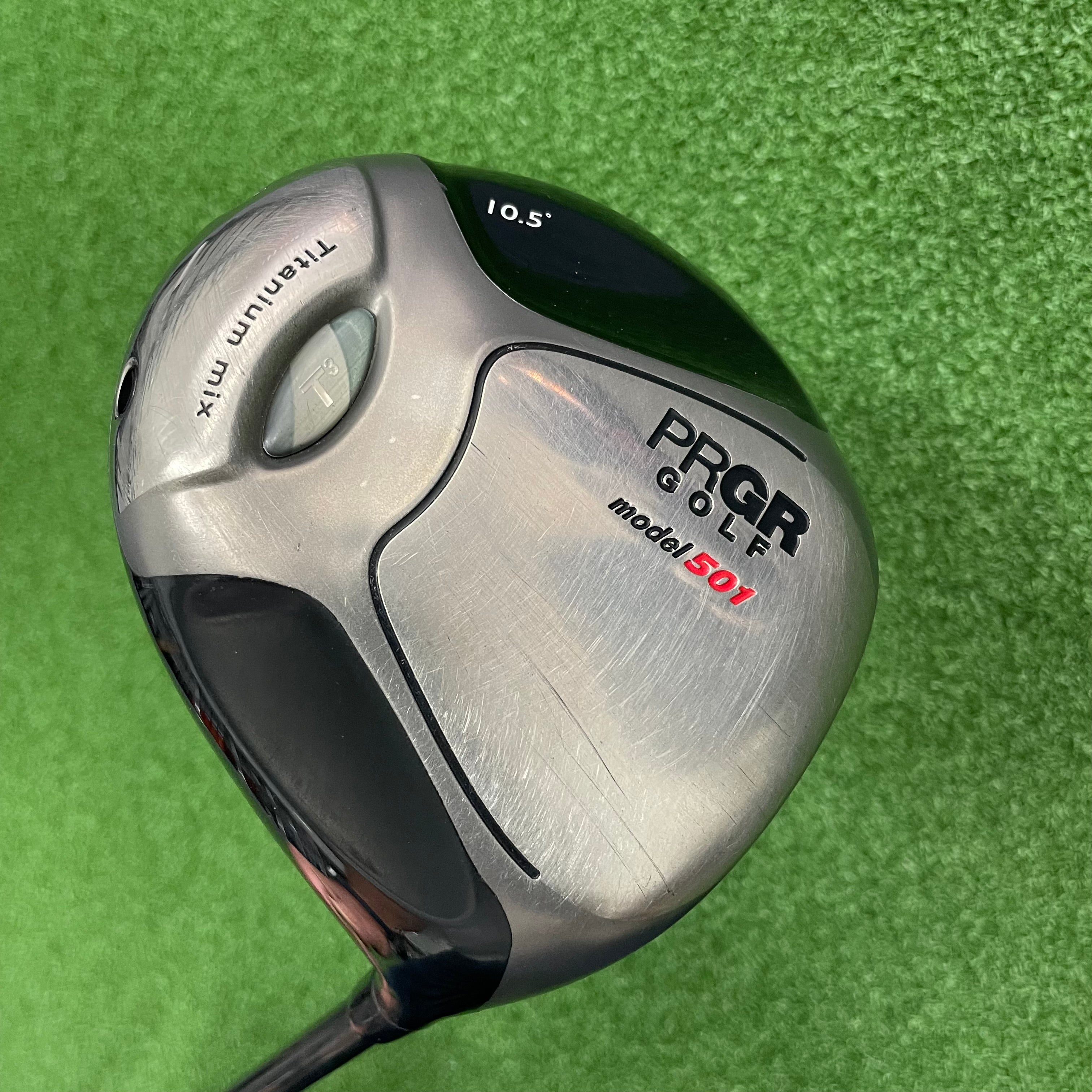 PRGR MODEL 501 10.5° T3 DRIVER GRAPHITE SHAFT (M40) #D144 – Japan