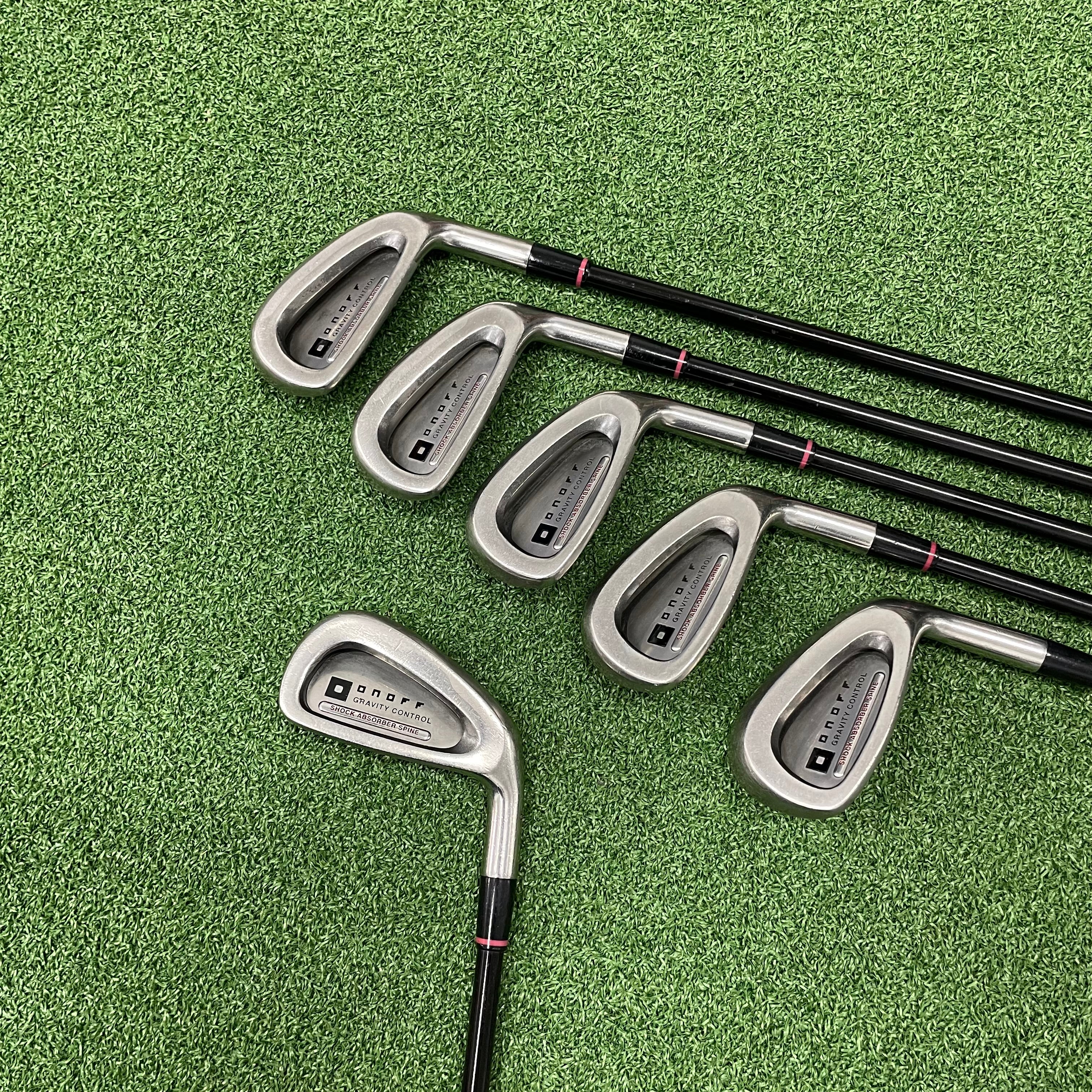 ONOFF Gravity Control (5-Pw) 6Pc Graphite (R) Iron set #IS106