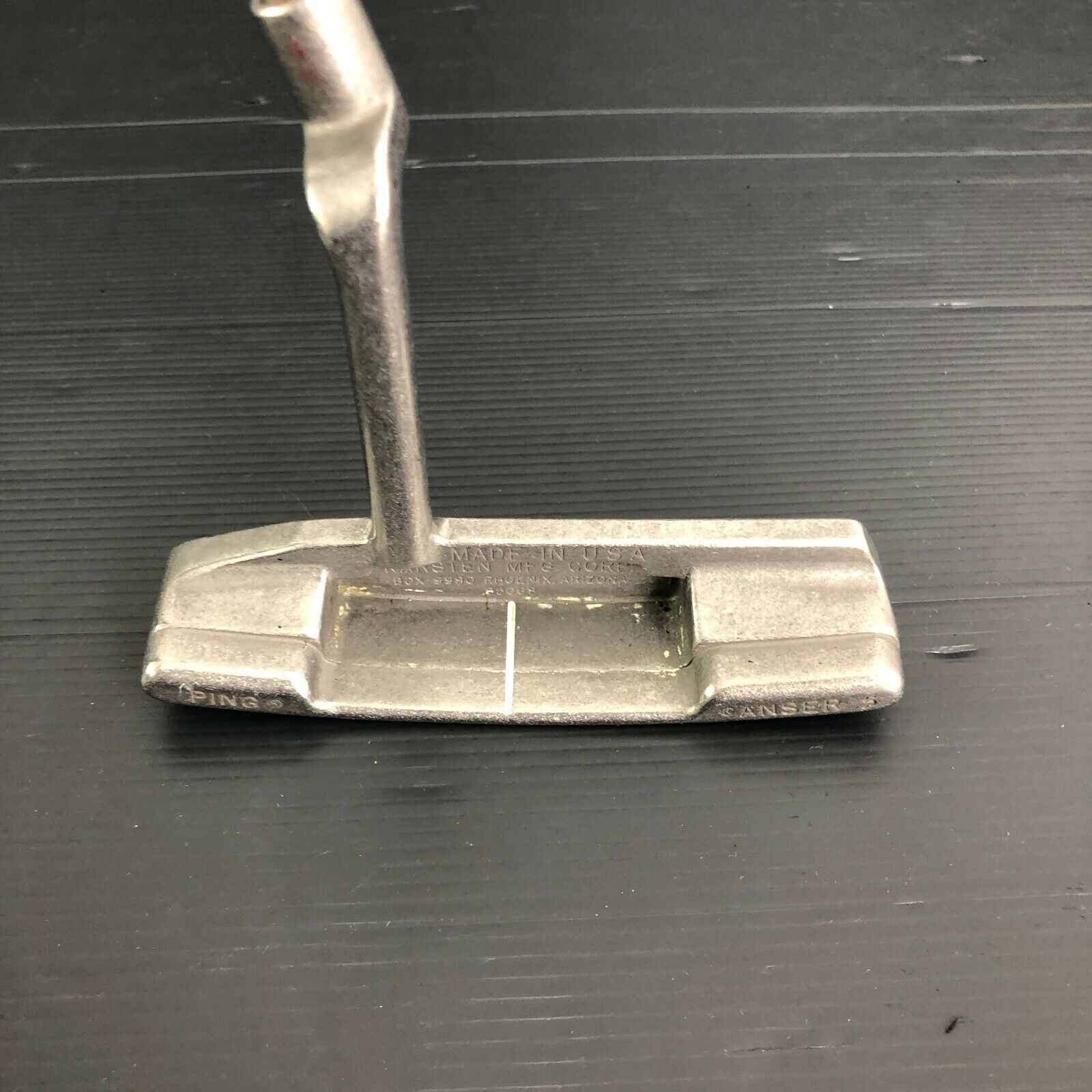 PING ANSER 5 STAINLESS PUTTER, WORN GRIP #PT150 – Japan Golf Import