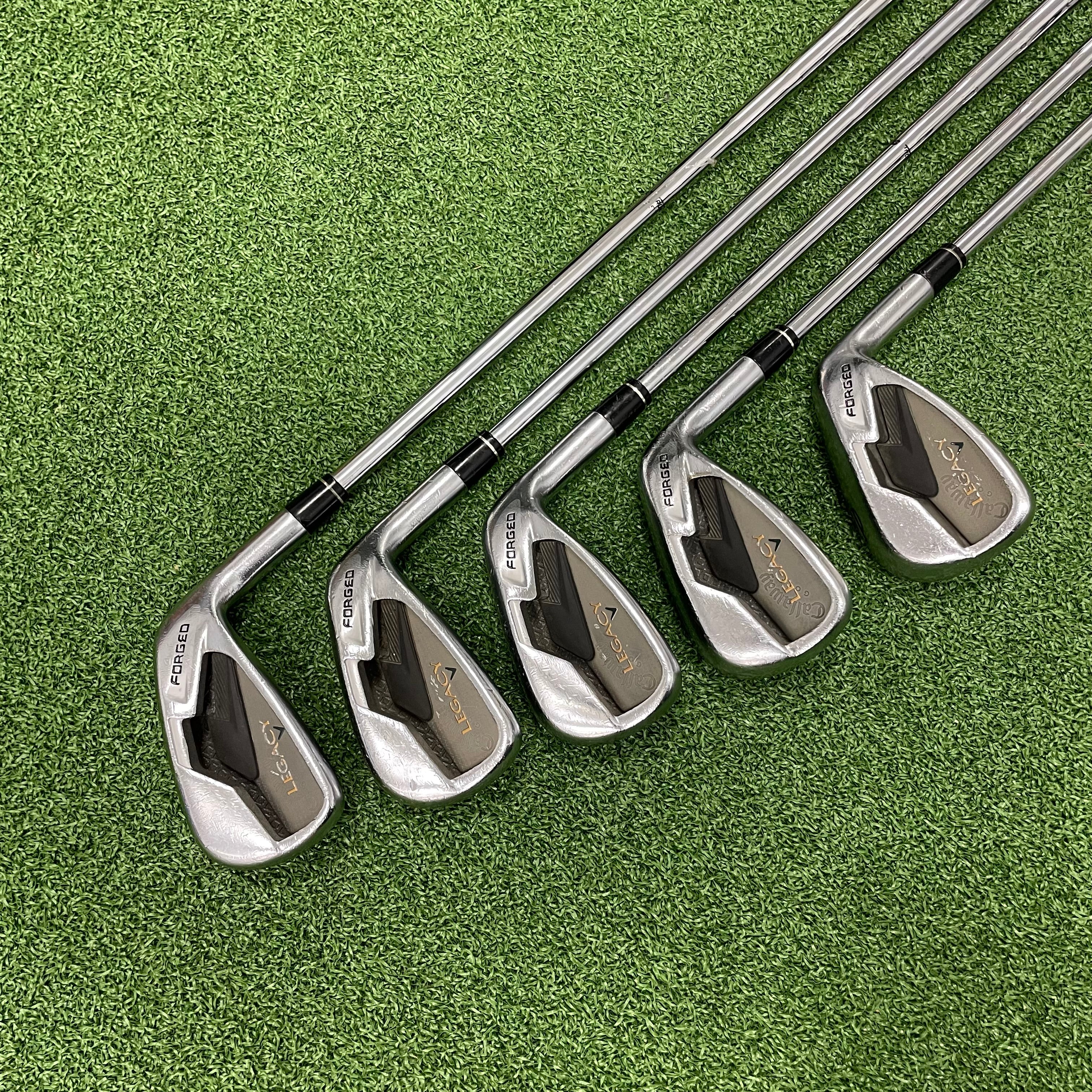 Callaway Legacy Forged IRON SET 5PC (6-P) STEEL SHAFTS (S200)