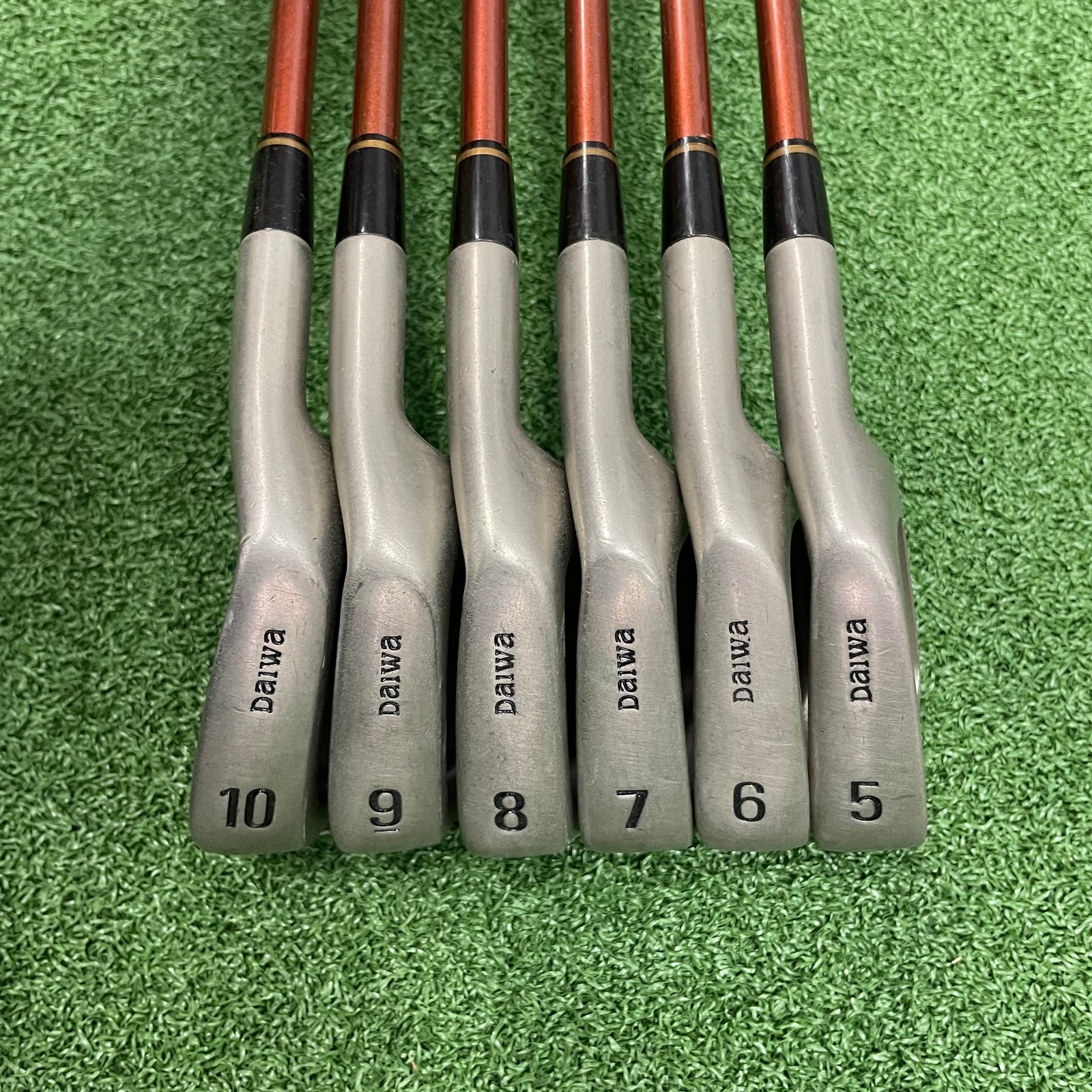 Team Daiwa DG-201 IRON SET (5-10 ) 6PC GRAPHITE SHAFTS (R) NEW