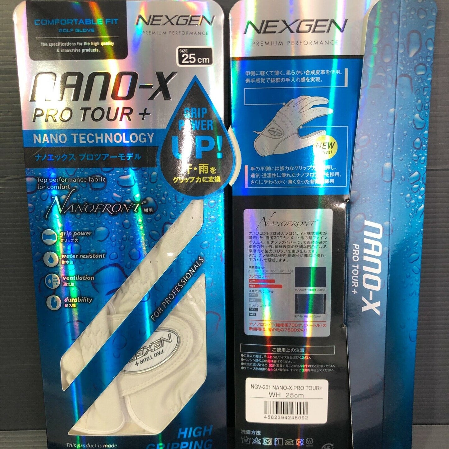 NEXGEN NGV-201 GOLF Glove Nano X Pro Tour +, New Model! GN001N